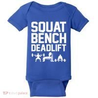Powerlifting Art Weight Lifting Power Lifter Gift Baby Bodysuit thumb 0