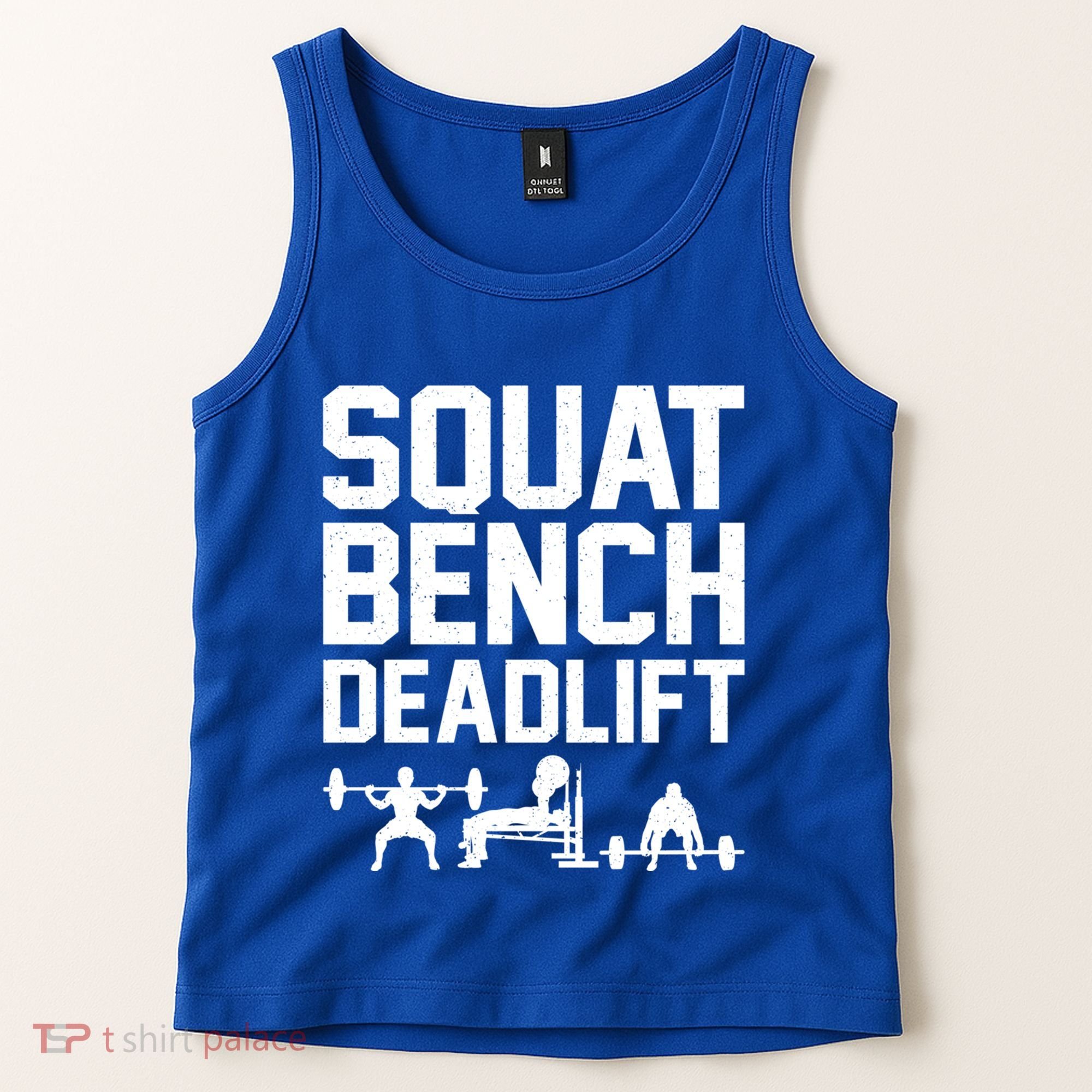 Powerlifting Art Weight Lifting Power Lifter Gift Tank Top