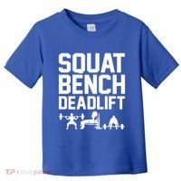 Powerlifting Art Weight Lifting Power Lifter Gift Toddler T-Shirt thumb 0
