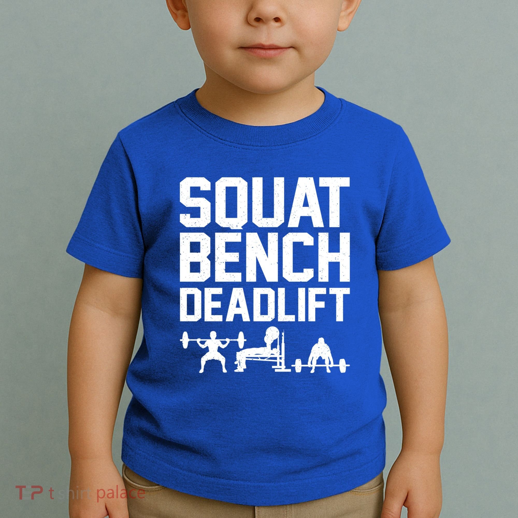 Powerlifting Art Weight Lifting Power Lifter Gift Toddler T-Shirt
