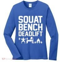 Powerlifting Art Weight Lifting Power Lifter Gift Women's Long Sleeve Shirt thumb 0