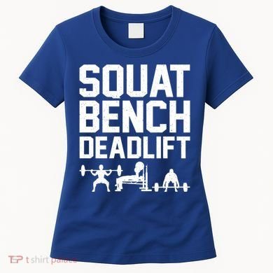 Powerlifting Art Weight Lifting Power Lifter Gift Women's T-Shirt