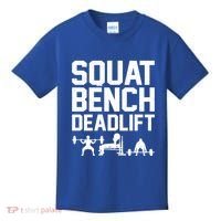Powerlifting Art Weight Lifting Power Lifter Gift Kids T-Shirt thumb 0