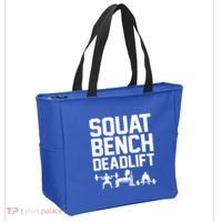 Powerlifting Art Weight Lifting Power Lifter Gift Tote Bag thumb 2
