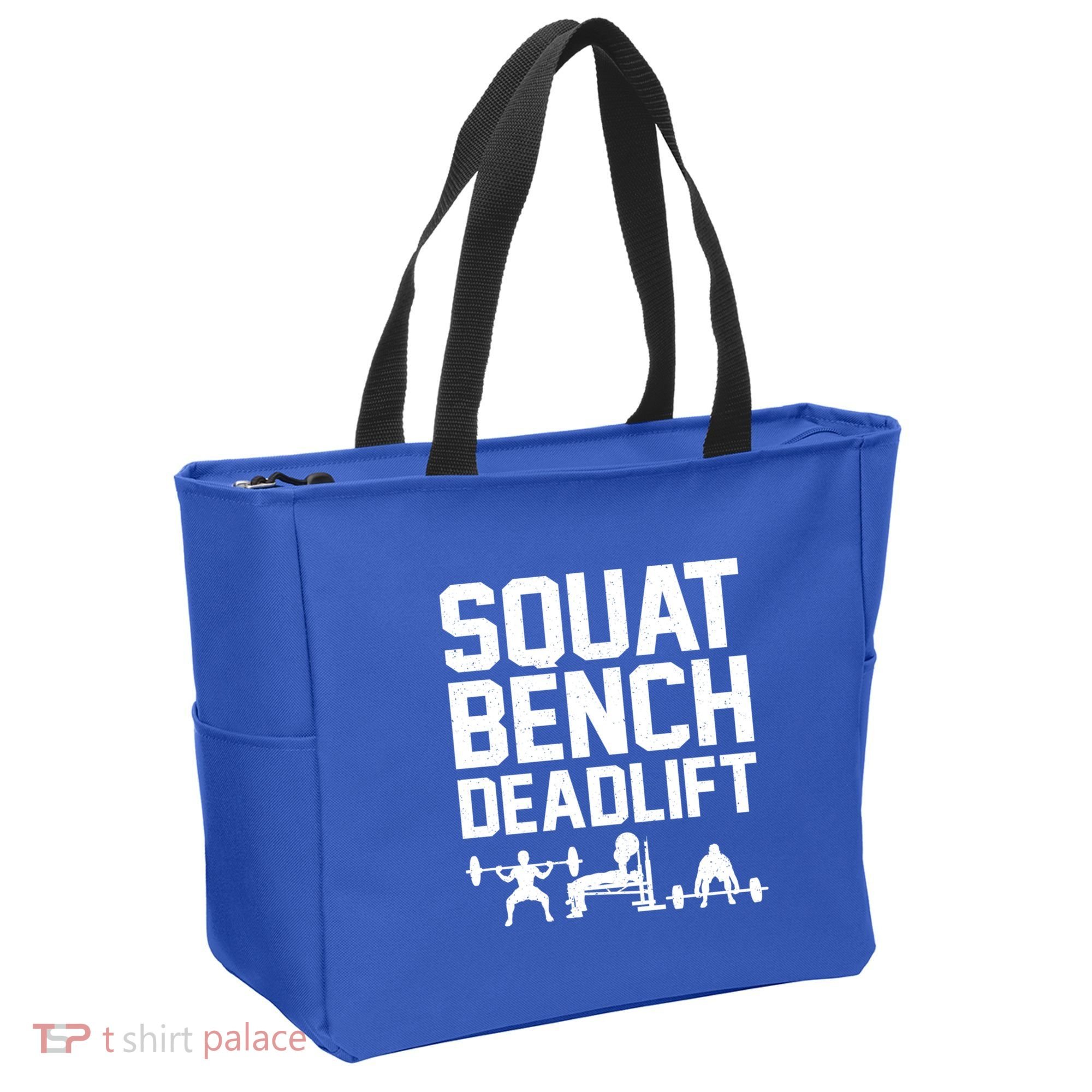 Powerlifting Art Weight Lifting Power Lifter Gift Tote Bag