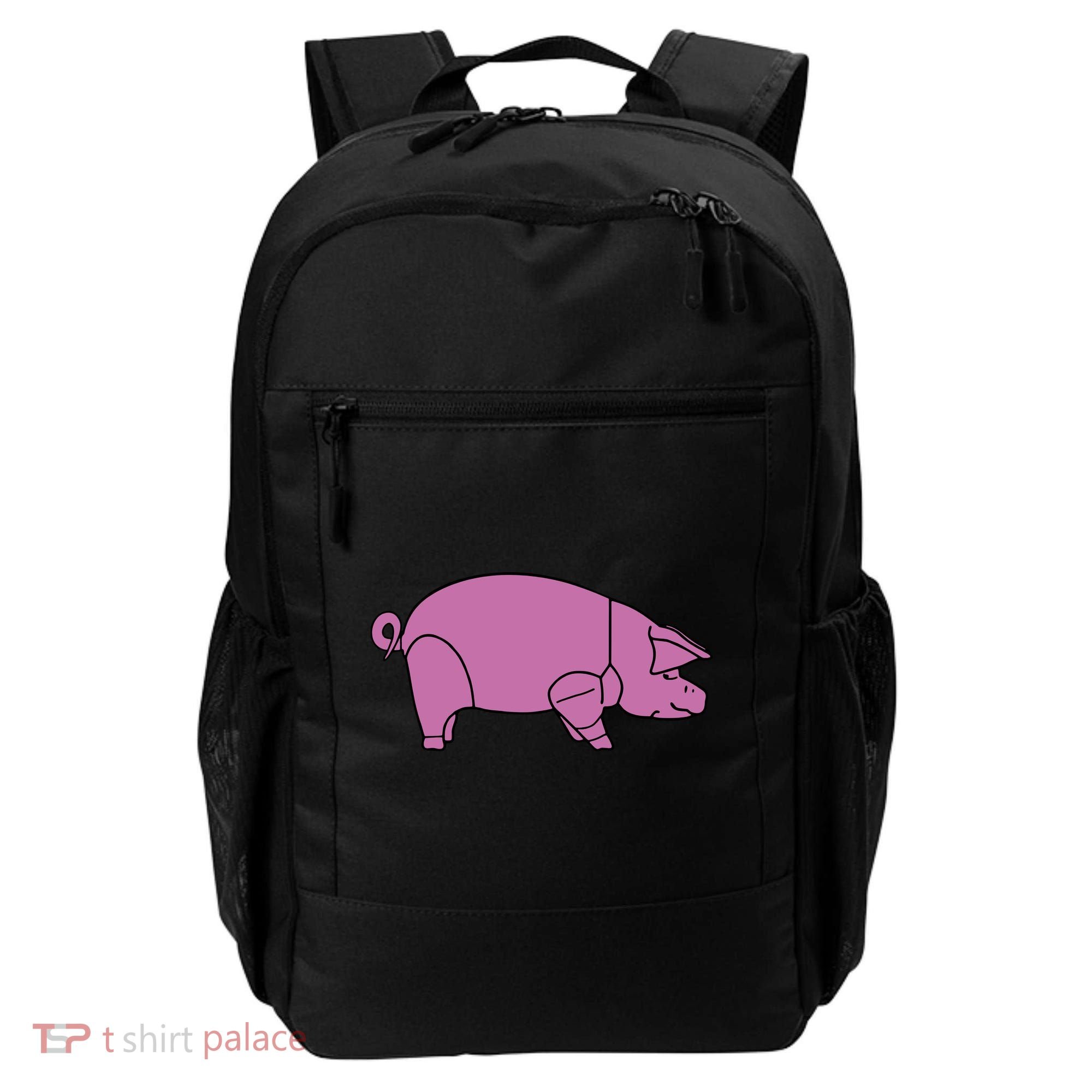 Pig As Worn Backpack