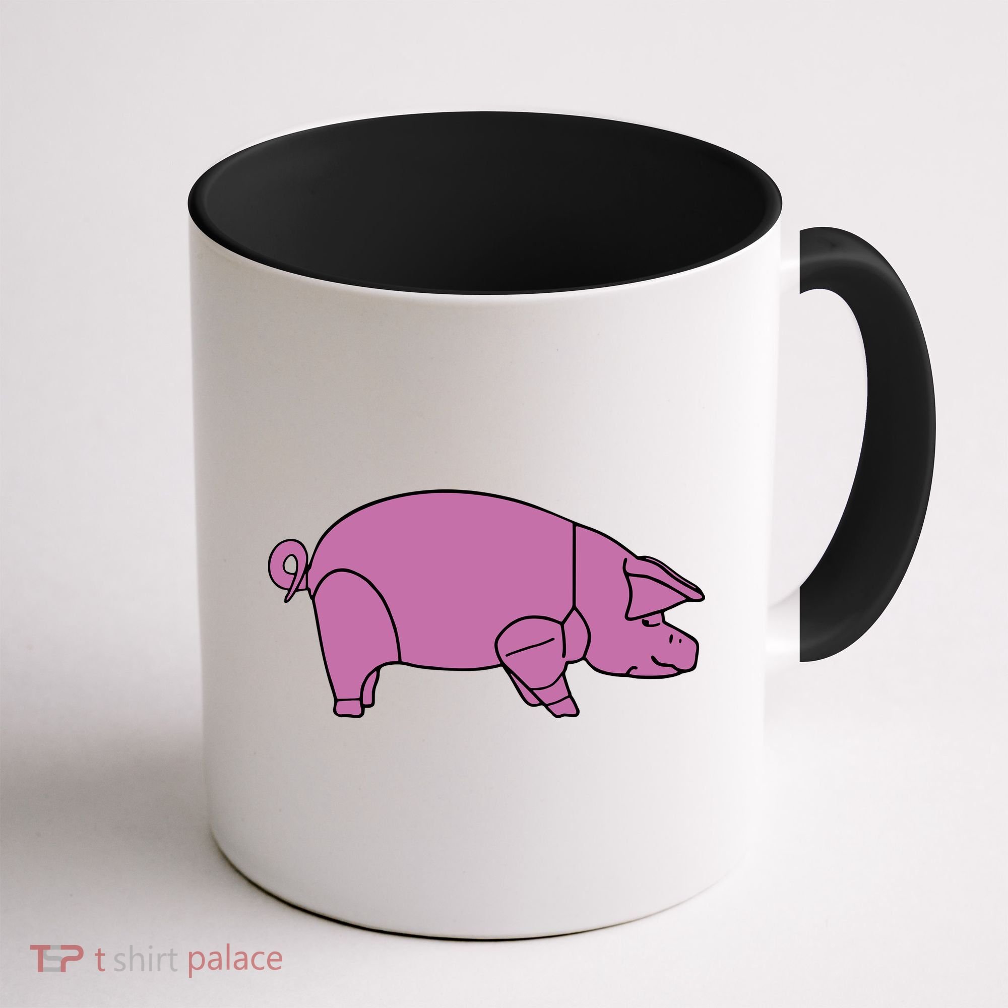 Pig As Worn Coffee Mug