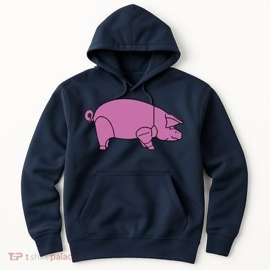 Pig As Worn Hoodie