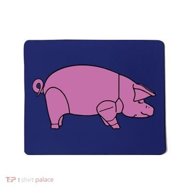 Pig As Worn Mousepad