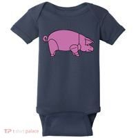 Pig As Worn Baby Bodysuit thumb 0