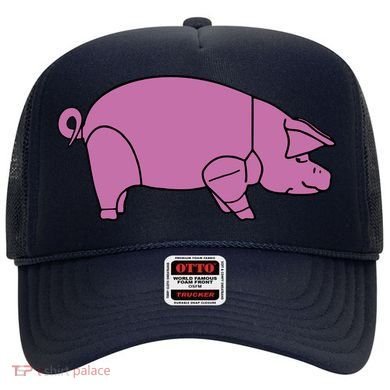 Pig As Worn Hat