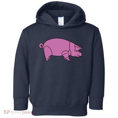 Pig As Worn Toddler Hoodie