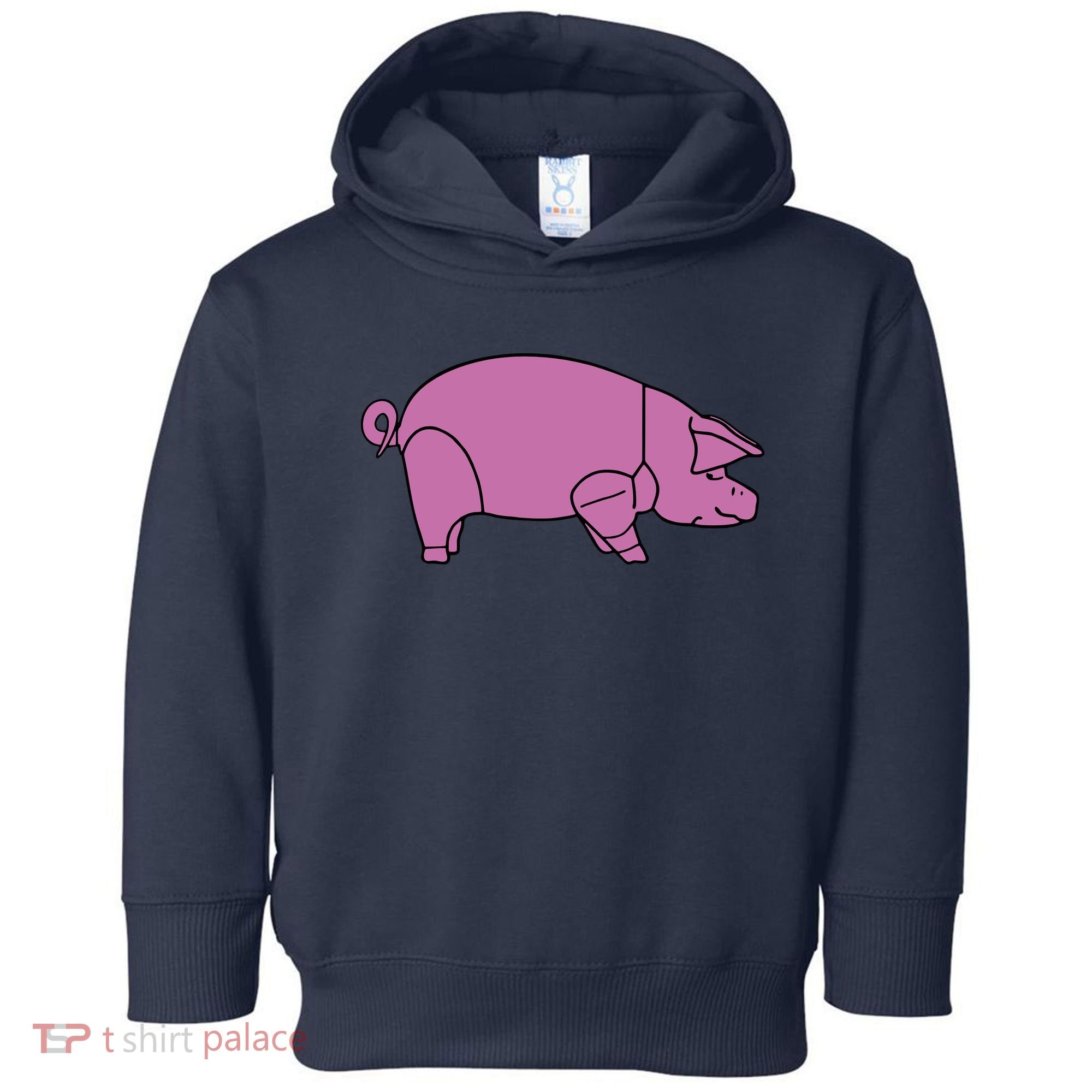 Pig As Worn Toddler Hoodie