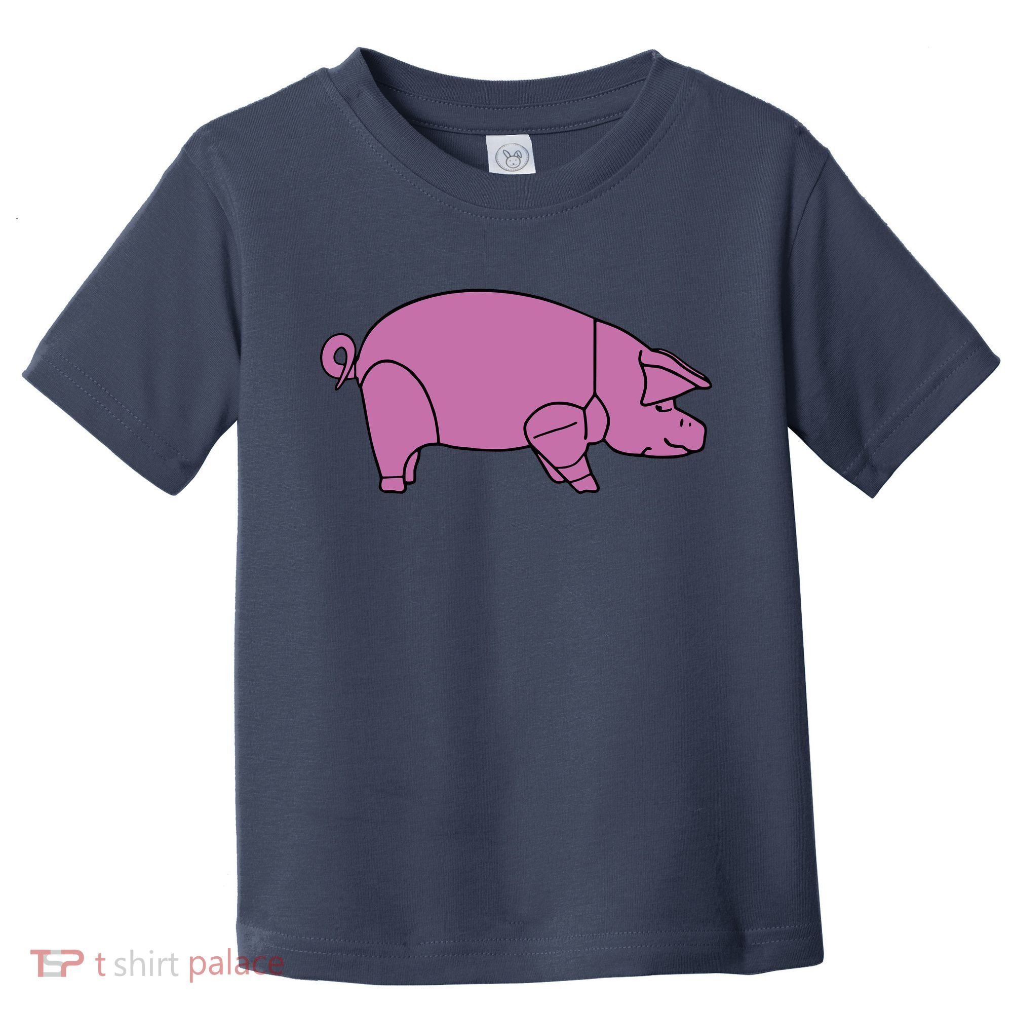 Pig As Worn Toddler T-Shirt