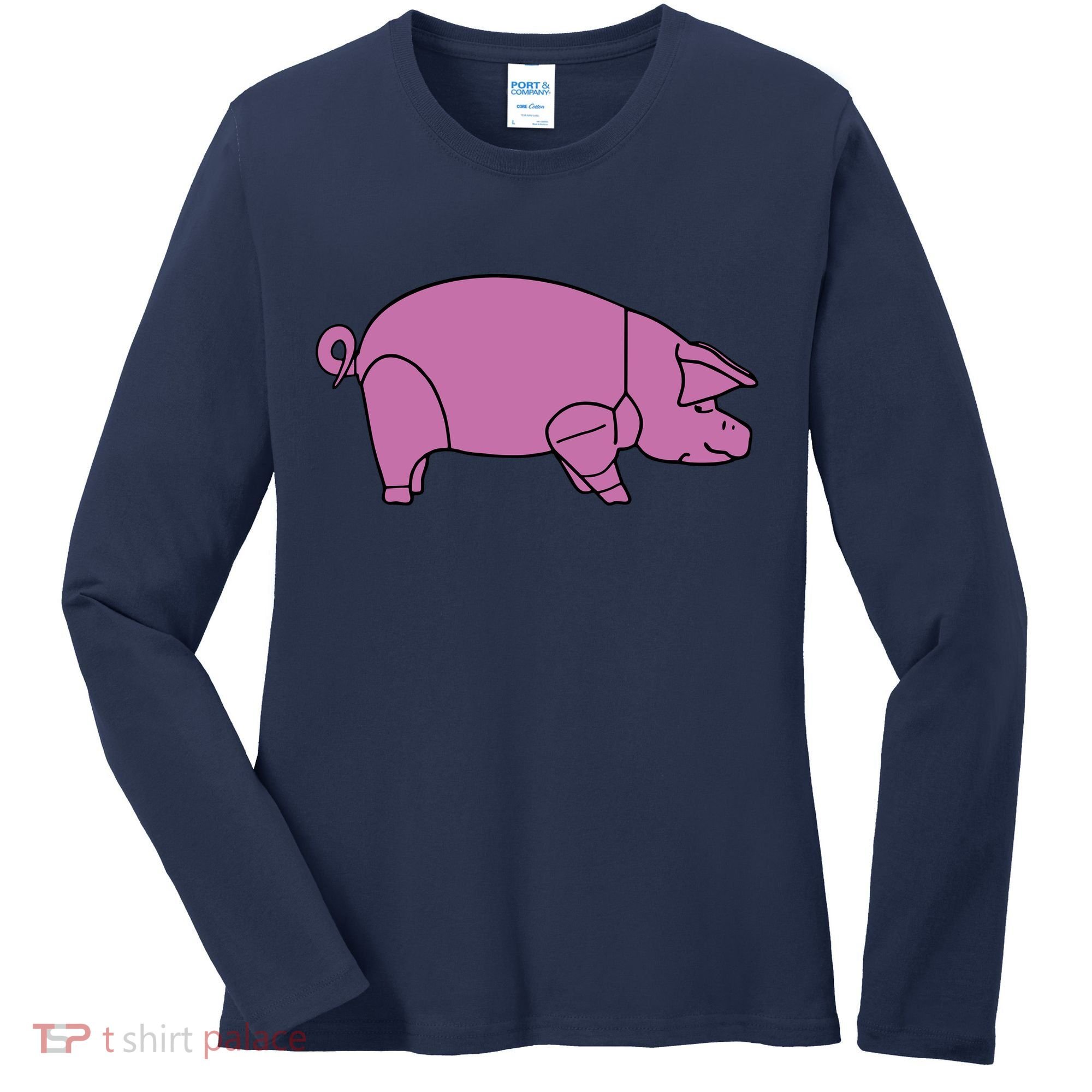 Pig As Worn Women's Long Sleeve Shirt