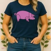Pig As Worn Women's T-Shirt thumb 2