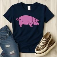 Pig As Worn Women's T-Shirt thumb 3