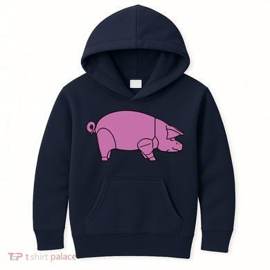 Pig As Worn Kids Hoodie