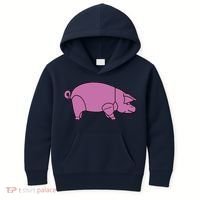 Pig As Worn Kids Hoodie thumb 0