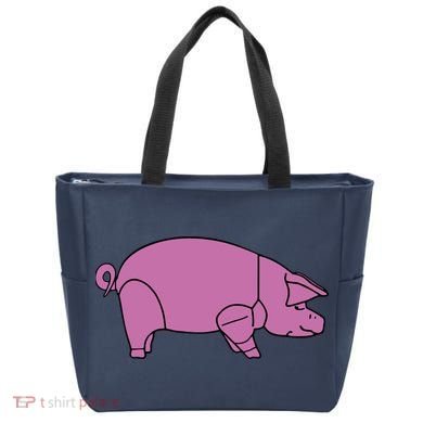 Pig As Worn Tote Bag