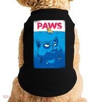 Paws Angry Cat Movie Poster Doggie Tank thumb 0