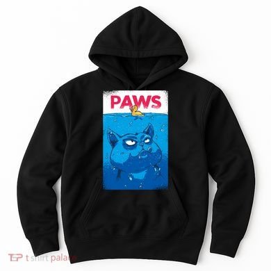 Paws Angry Cat Movie Poster Hoodie