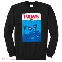 Paws Angry Cat Movie Poster Sweatshirt thumb 0