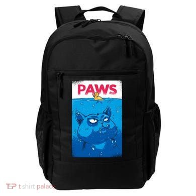 Paws Angry Cat Movie Poster Backpack