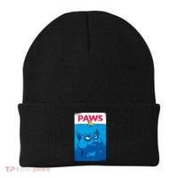 Paws Angry Cat Movie Poster Beanie thumb 0