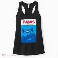 Paws Angry Cat Movie Poster Women's Tank Top thumb 0