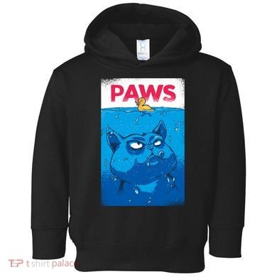 Paws Angry Cat Movie Poster Toddler Hoodie