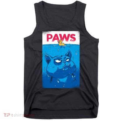 Paws Angry Cat Movie Poster Tank Top