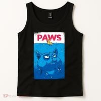 Paws Angry Cat Movie Poster Tank Top thumb 2