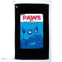 Paws Angry Cat Movie Poster Golf Towel thumb 0