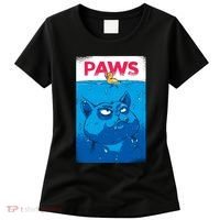 Paws Angry Cat Movie Poster Women's T-Shirt thumb 0