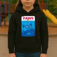 Paws Angry Cat Movie Poster Kids Hoodie thumb 3