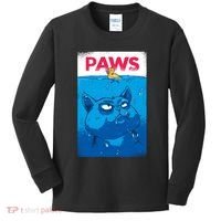Paws Angry Cat Movie Poster Kids Long Sleeve Shirt thumb 0
