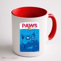 Paws Angry Cat Movie Poster Coffee Mug thumb 1