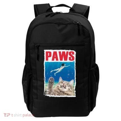 Paws Cat Movie Poster Backpack