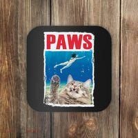 Paws Cat Movie Poster Coaster thumb 0