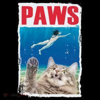 Paws Cat Movie Poster Coaster thumb 2