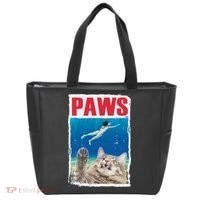 Paws Cat Movie Poster Tote Bag thumb 0