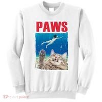 Paws Cat Movie Poster Sweatshirt thumb 0
