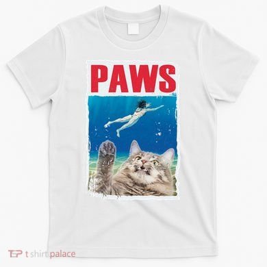 Paws Cat Movie Poster T-Shirt