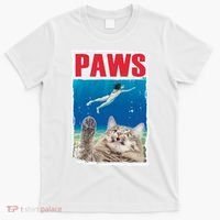 Paws Cat Movie Poster T-Shirt thumb 0