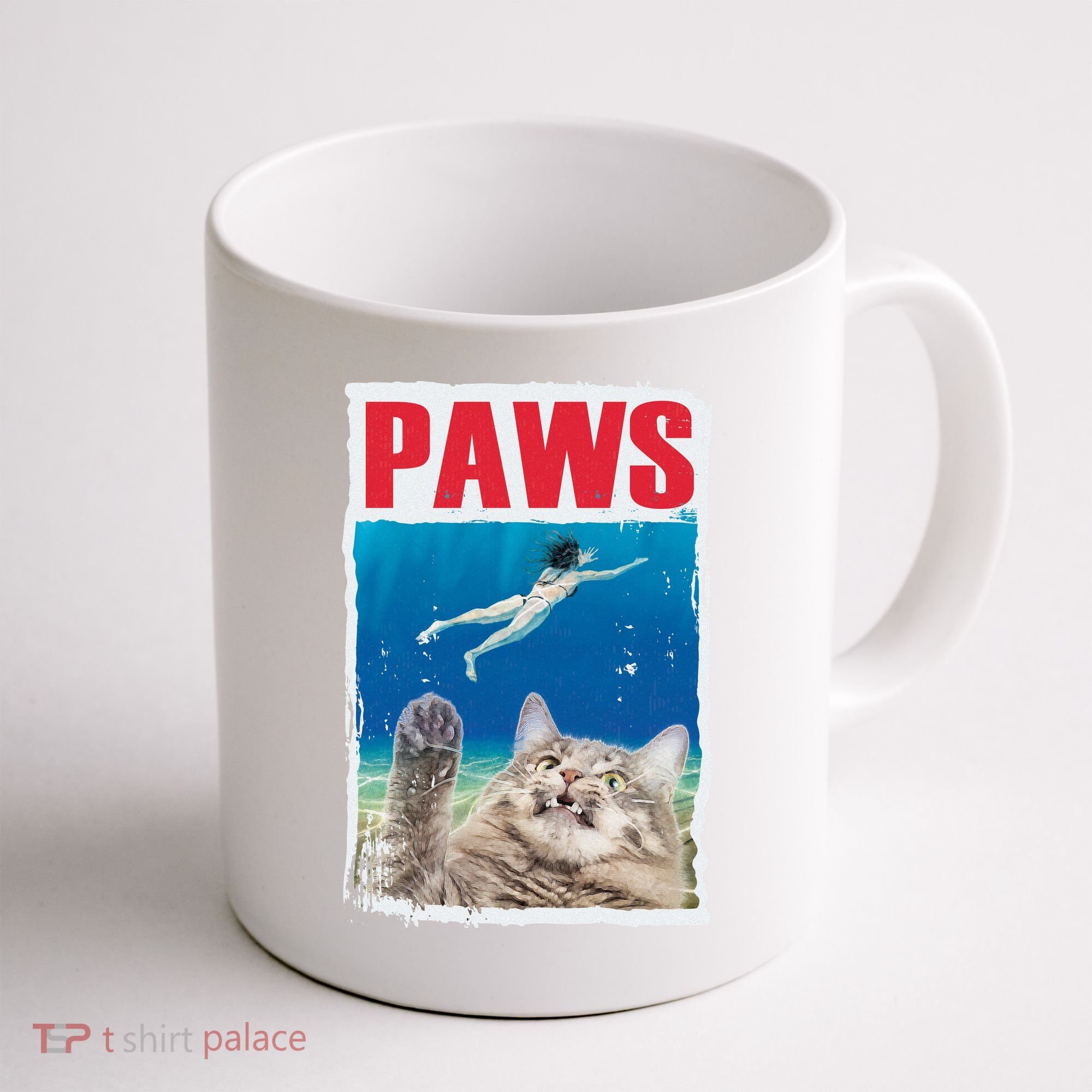 Paws Cat Movie Poster Coffee Mug