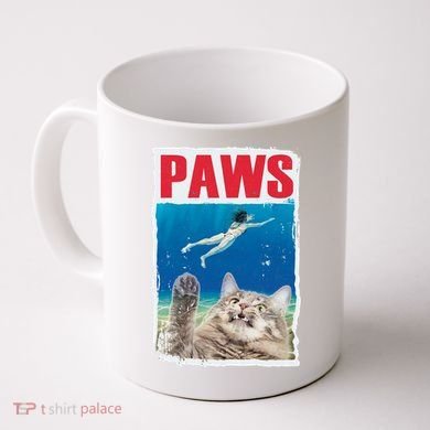 Paws Cat Movie Poster Coffee Mug