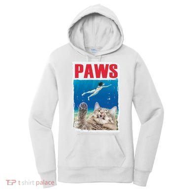 Paws Cat Movie Poster Women's Hoodie