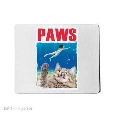 Paws Cat Movie Poster Mousepad