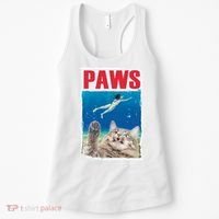 Paws Cat Movie Poster Women's Tank Top thumb 0